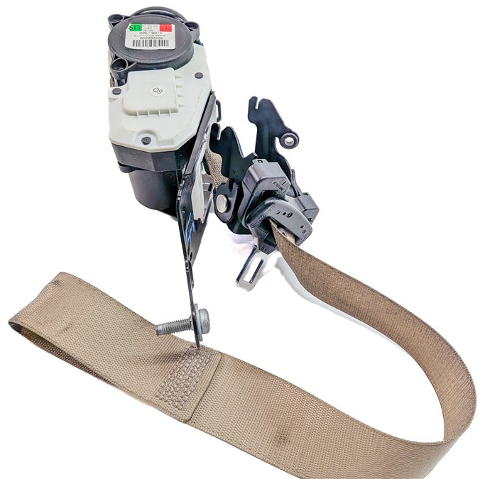 Thumbnail 2: 13-17 MERCEDES E CLASS COUPE CONV A207 C207 DRIVER SEATBELT RETRACTOR (Beige)
