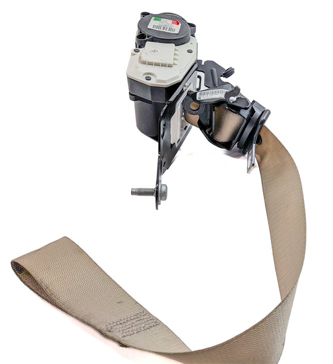 Thumbnail 2: 13-17 MERCEDES E-CLASS A207 C207 RIGHT PASSENGER SEATBELT RETRACTOR (Beige)