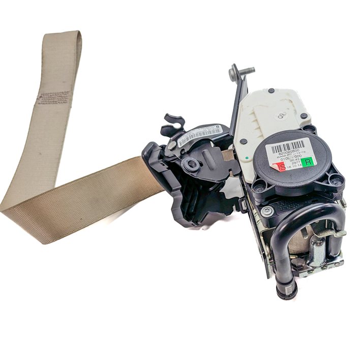 Thumbnail 4: 13-17 MERCEDES E-CLASS A207 C207 RIGHT PASSENGER SEATBELT RETRACTOR (Beige)