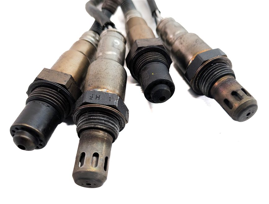 Thumbnail 4: 2015 MERCEDES E400 CONVERTIBLE (A207) 3.5L ENGINE OXYGEN O2 LAMBDA SENSOR SET/4