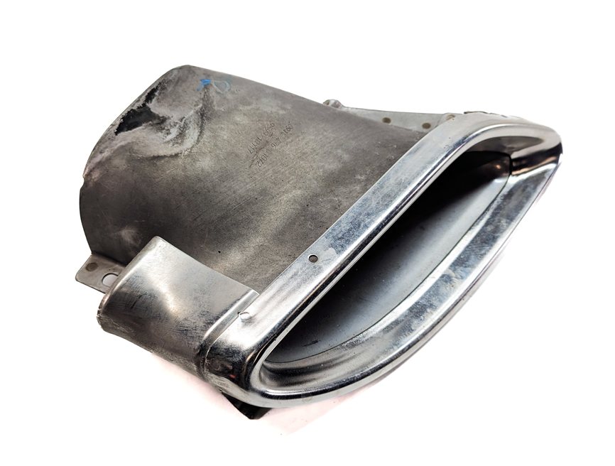 Thumbnail 3: 2015 MERCEDES E400 CONVERTIBLE A207 3.5L REAR MUFFLER EXHAUST TIP SET/2 (CHROME)