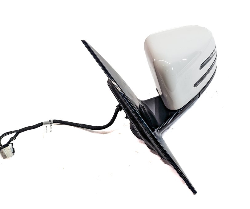 Thumbnail 4: 15-17 E CLASS A207 C207 LEFT PFOLD MEMORY AUTO DIM HEAT DOOR MIRROR (White)