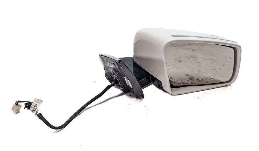 15-17 E CLASS A207 C207 RIGHT PFOLD MEMORY AUTO DIM HEAT DOOR MIRROR (White)