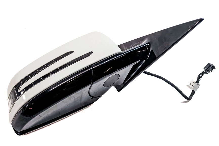 Thumbnail 6: 15-17 E CLASS A207 C207 RIGHT PFOLD MEMORY AUTO DIM HEAT DOOR MIRROR (White)