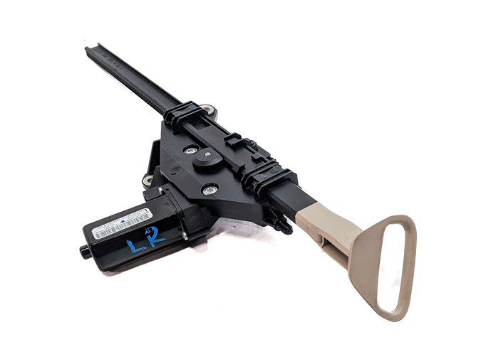 Thumbnail 3: 2015 MERCEDES E400 CONV (A207) FRONT LEFT DRIVER SEATBELT HANDOVER ARM (Beige)