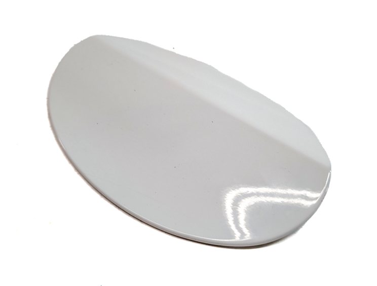 Thumbnail 1: 10-17 MERCEDES E-CLASS (W207) COUPE CONVERTIBLE FUEL TANK DOOR LID TRIM (White)