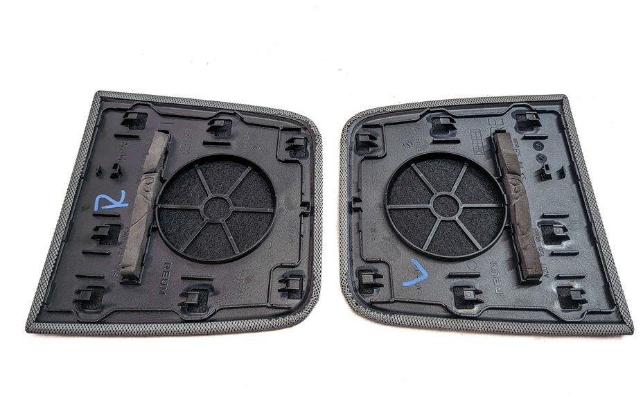 Thumbnail 2: 2015 MERCEDES E400 CONV A207 REAR RADIO AUDIO SPEAKER GRILLE COVER SET/2 (BEIGE)