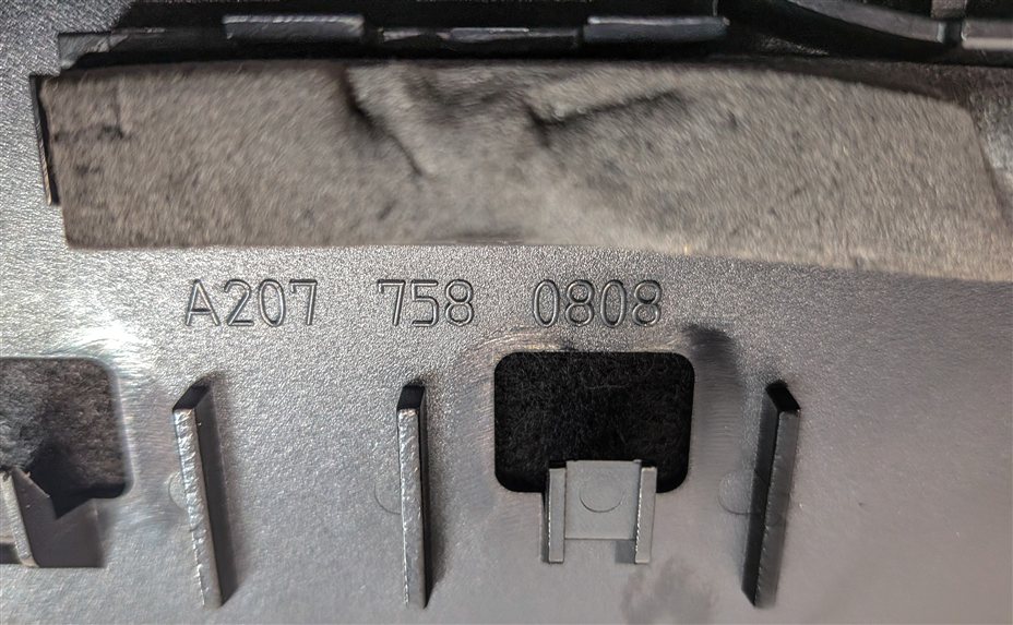 Thumbnail 5: 2015 MERCEDES E400 CONV A207 REAR RADIO AUDIO SPEAKER GRILLE COVER SET/2 (BEIGE)