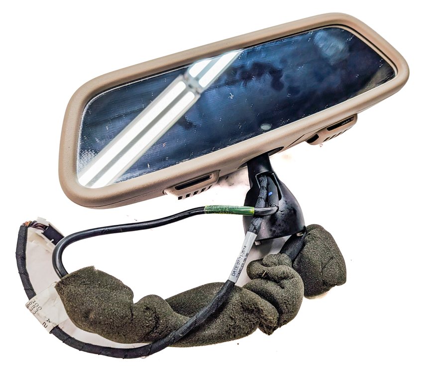 13-17 MERCEDES E CLASS COUPE CONVERTIBLE W207 A207 C207 REARVIEW MIRROR (Beige)