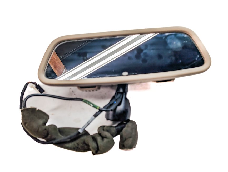Thumbnail 2: 13-17 MERCEDES E CLASS COUPE CONVERTIBLE W207 A207 C207 REARVIEW MIRROR (Beige)
