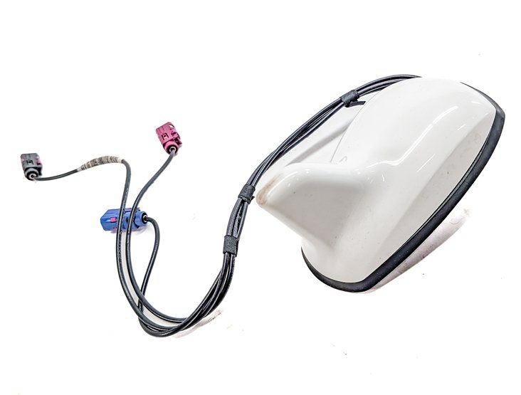 Thumbnail 3: 11-17 MERCEDES E CLASS CONVERTIBLE A207 SATELLITE RADIO SHARK FIN ANTENNA(White)