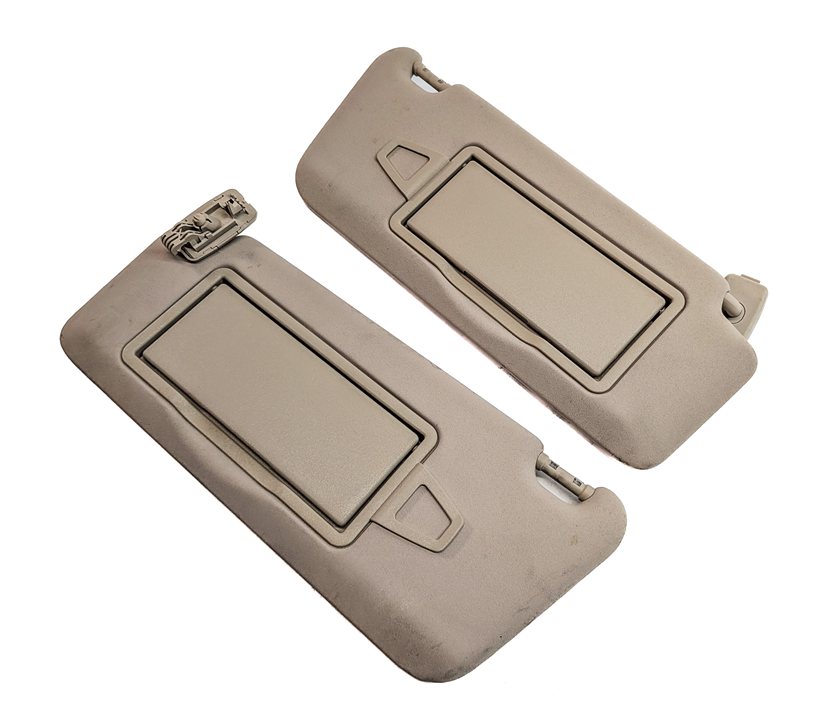 11-17 MERCEDES E350 E400 E550 A207 C207 COUPE CONVERTIBLE SUNVISOR SET (Beige)