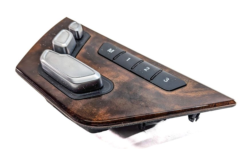 Thumbnail 3: 15 MERCEDES E400 CONV A207 FRONT LEFT DRIVER DOOR TRIM SEAT SWITCH SET/2(Walnut)