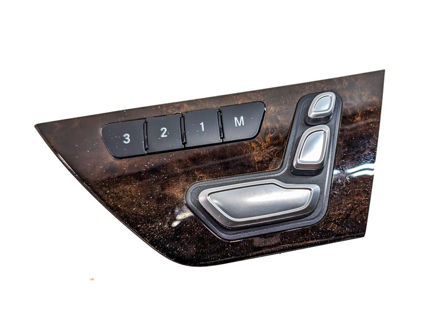 Thumbnail 3: 15 MERCEDES E400 CONV A207 FRONT RIGHT PASSENGER DOOR TRIM SWITCH SET (Walnut)