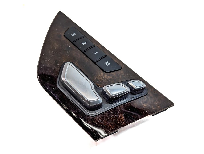 Thumbnail 4: 15 MERCEDES E400 CONV A207 FRONT RIGHT PASSENGER DOOR TRIM SWITCH SET (Walnut)