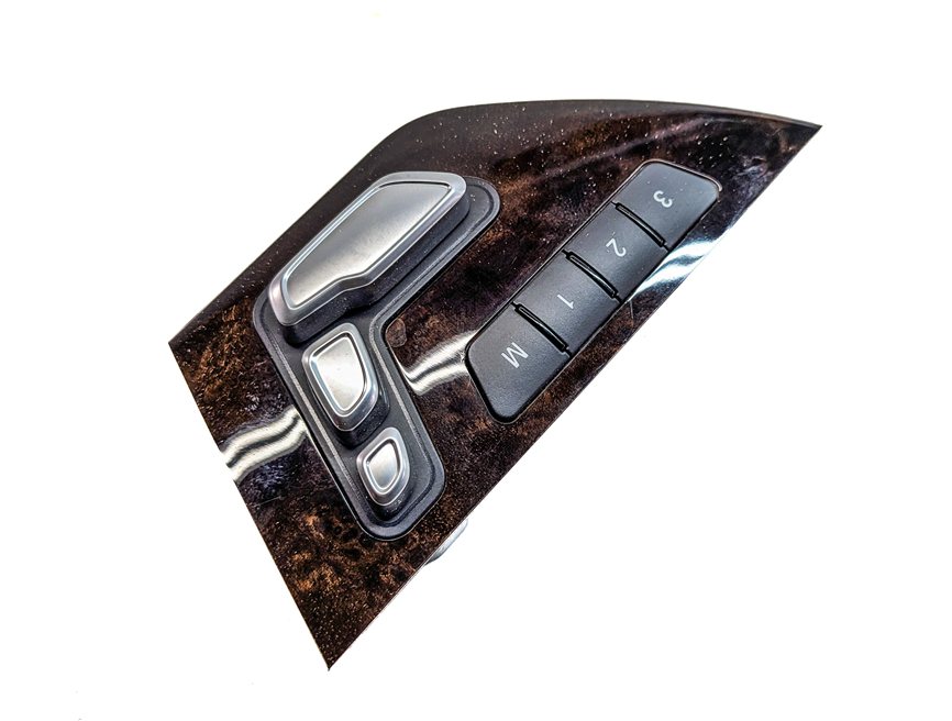 Thumbnail 5: 15 MERCEDES E400 CONV A207 FRONT RIGHT PASSENGER DOOR TRIM SWITCH SET (Walnut)