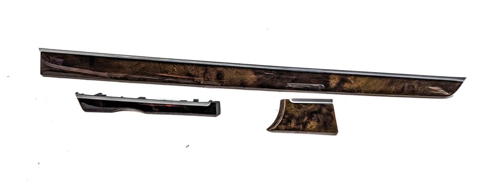 Thumbnail 2: 2015 MERCEDES E400 CONVERTIBLE A207 INTERIOR FRONT DASH WOOD TRIM SET/3 (Walnut)