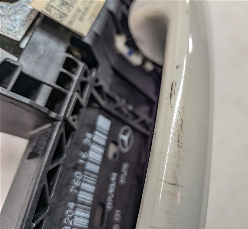 Thumbnail 10: 10-17 MERCEDES E CLASS A207 C207 FRONT RIGHT PASSENGER DOOR HANDLE (White)