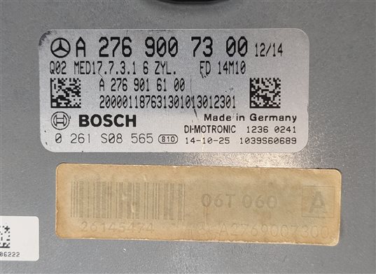 Thumbnail 6: 15-17 MERCEDES E400 CLS400 W207 W212 W218 ENGINE CONTROL MODULE ECM ECU