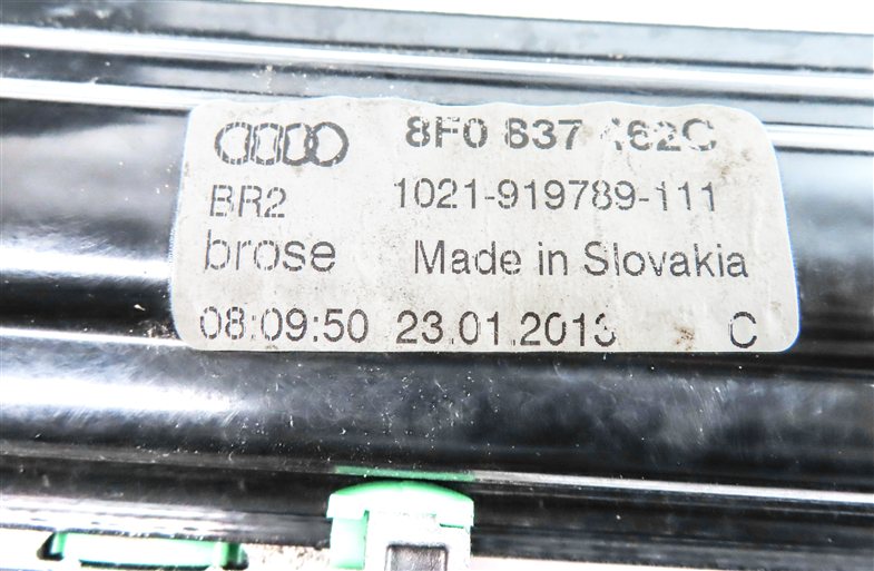 Thumbnail 7: 10-17 AUDI A5 RS5 S5 (B8 8T) CONVERTIBLE RIGHT PASSENGER WINDOW REGULATOR MOTOR