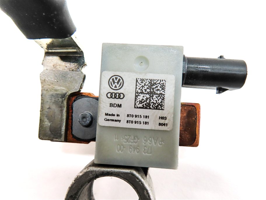 Thumbnail 6: 2013 AUDI S5 CONVERTIBLE (B8 8T) 3.0L (CGXC) NEGATIVE BATTERY TERMINAL CABLE