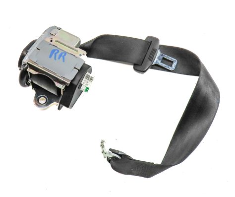 2013 AUDI S5 CONVERTIBLE (B8 8T) REAR RIGHT SEAT SEATBELT RETRACTOR (Black)