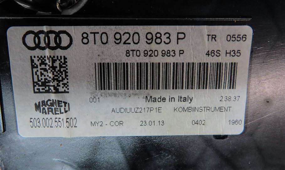 Thumbnail 12: 13 AUDI S5 CONV. B8 8T 3.0L CGXC SUPERCHARGED ECM IMMOBILIZER MODULE KEY SET/9