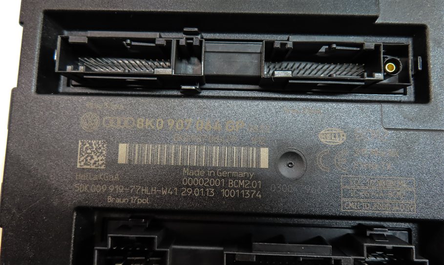 Thumbnail 15: 13 AUDI S5 CONV. B8 8T 3.0L CGXC SUPERCHARGED ECM IMMOBILIZER MODULE KEY SET/9