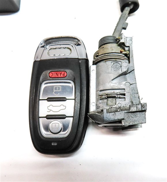 Thumbnail 7: 13 AUDI S5 CONV. B8 8T 3.0L CGXC SUPERCHARGED ECM IMMOBILIZER MODULE KEY SET/9