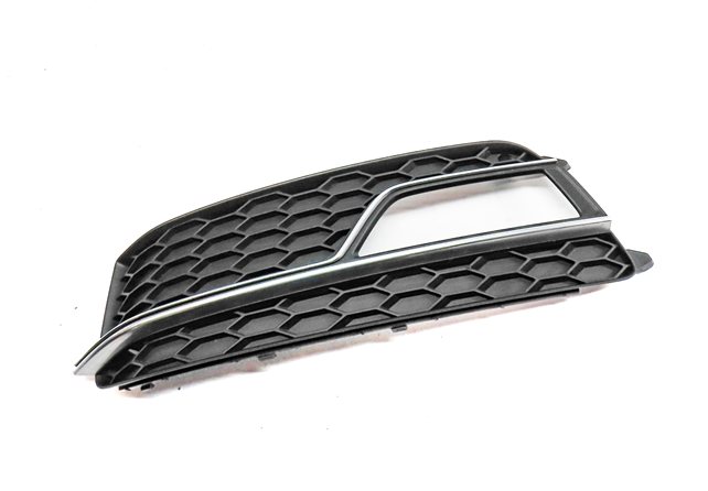 2013-2017 AUDI S5 (B8 8T) FRONT LEFT & RIGHT LOWER FOGLIGHT GRILLE TRIM SET-2
