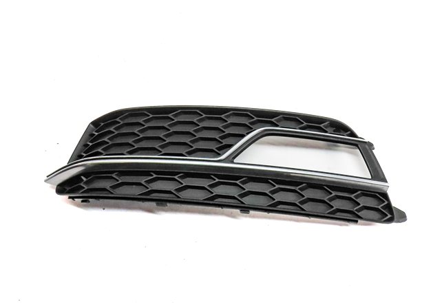 Thumbnail 2: 2013-2017 AUDI S5 (B8 8T) FRONT LEFT & RIGHT LOWER FOGLIGHT GRILLE TRIM SET-2