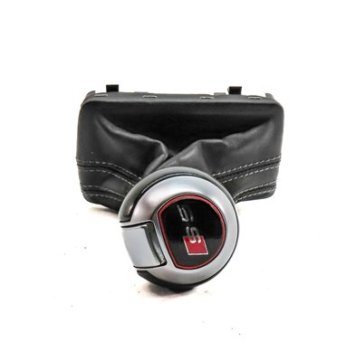 Thumbnail 3: 2013 AUDI S5 CONVERTIBLE (B8 8T) AUTOMATIC TRANSMISSION GEAR SHIFT KNOB w/BOOT