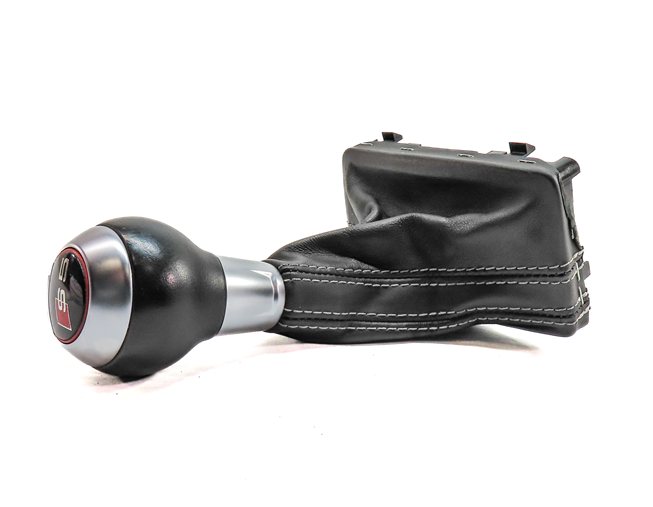 Thumbnail 4: 2013 AUDI S5 CONVERTIBLE (B8 8T) AUTOMATIC TRANSMISSION GEAR SHIFT KNOB w/BOOT