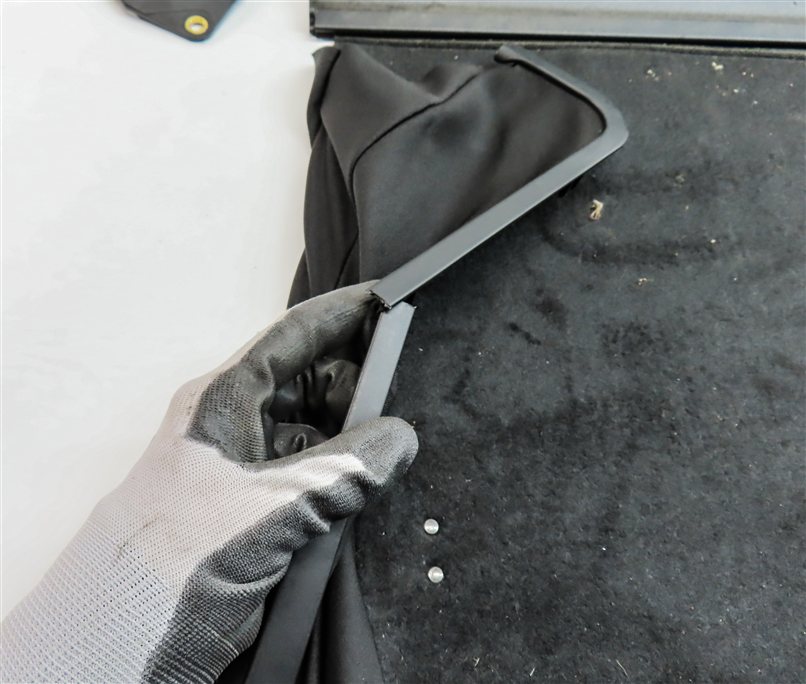 Thumbnail 9: 2013 AUDI S5 (B8 8T) CONVERTIBLE SOFT TOP STOWAGE BOX COVER ASSEMBLY (BLACK)