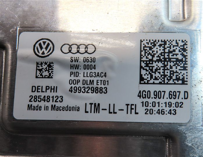 Thumbnail 4: 2013 AUDI S5 CONVERTIBLE (B8 8T) FRONT RIGHT PASSENGER HEADLIGHT MODULE SET/3