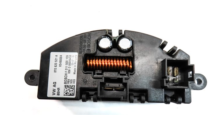 Thumbnail 5: 13-17 AUDI A4 S4 A5 S5 Q5 (B8 8K 8T 8R) FRONT HEATER A/C BLOWER MOTOR RESISTOR
