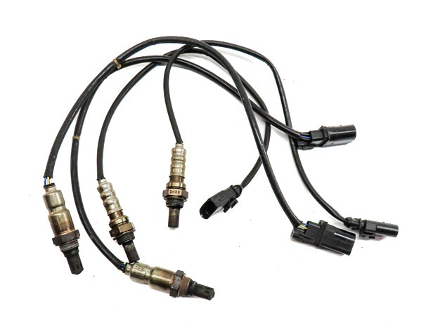 Thumbnail 2: 2013 AUDI S5 CONVERTIBLE (B8 8T) 3.0L (CGXC) OXYGEN O2 LAMBDA WIRE SENSOR SET/4