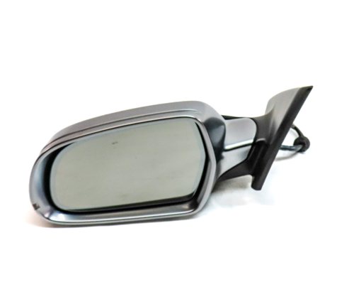 10-14 AUDI A5 S5 B8 8T CONVERTIBLE LEFT MEM HEAT AUTODIM DOOR MIRROR (ALUMINUM)