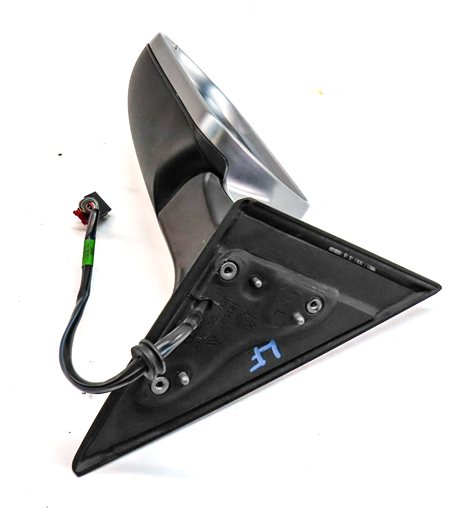 Thumbnail 6: 10-14 AUDI A5 S5 B8 8T CONVERTIBLE LEFT MEM HEAT AUTODIM DOOR MIRROR (ALUMINUM)