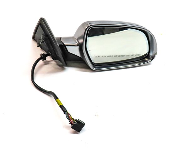 Thumbnail 4: 10-14 AUDI A5 S5 B8 8T CONVERTIBLE RIGHT MEM HEAT AUTODIM DOOR MIRROR(ALUMINUM)