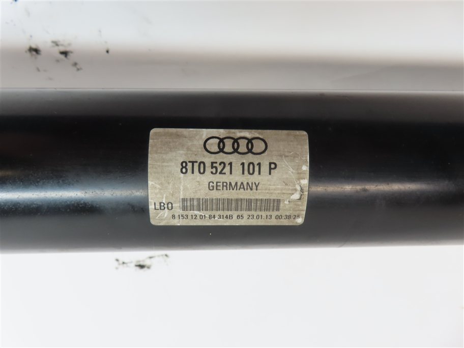 Thumbnail 6: 2013-2014 AUDI S5 (B8 8T) 3.0L A/T REAR DRIVESHAFT DRIVELINE DRIVE LINE SHAFT