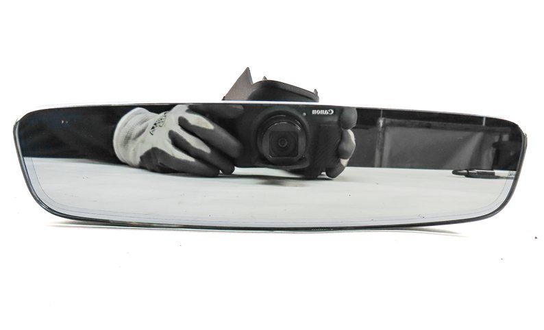 Thumbnail 3: 2017-2019 AUDI Q7 (4M) INTERIOR AUTODIM REARVIEW MIRROR w/ COMPASS (Black)