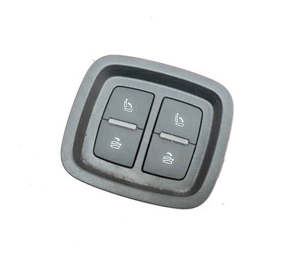 Thumbnail 2: 2017 AUDI Q7 (4M) REAR 3RD ROW SEAT FOLD POSITION ADJUST SWITCH BUTTON PANEL