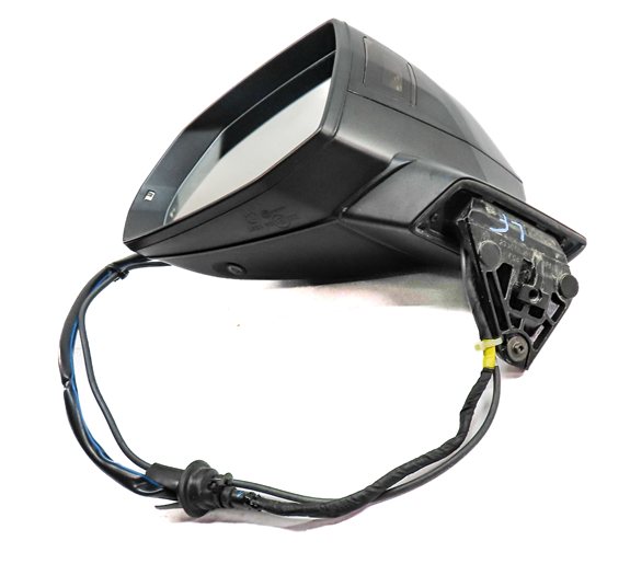Thumbnail 4: 17-19 AUDI Q7 4M LEFT PFOLD BLIND SPOT MEMORY CAMERA HEATED DOOR MIRROR (Blue)