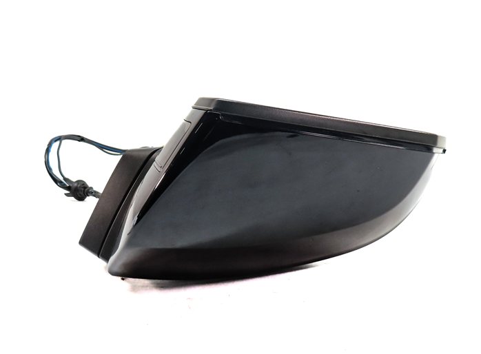 Thumbnail 6: 17-19 AUDI Q7 4M LEFT PFOLD BLIND SPOT MEMORY CAMERA HEATED DOOR MIRROR (Blue)