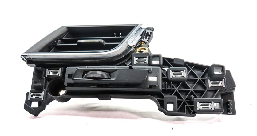 Thumbnail 2: 2017 AUDI Q7 (4M) FRONT LEFT DRIVER DASH HEAT AIR AC HVAC VENT (Black)