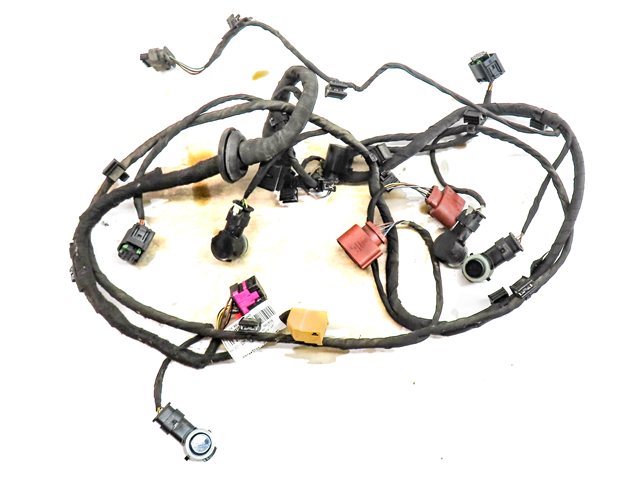 Thumbnail 1: 2017 AUDI Q7 (4M) REAR PARK ASSIST PDC DISTANCE CONTROL WIRE SENSOR SET/4 (Blue)
