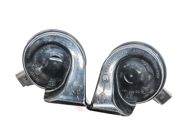 Thumbnail 2: 2017-2024 AUDI Q7 (4M) HIGH & LOW TONE NOTE ALERT HORN SET/2