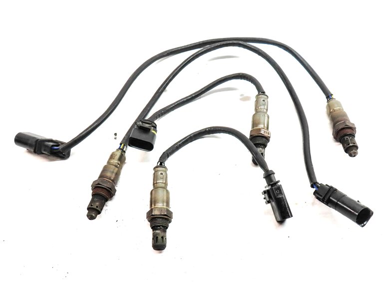 Thumbnail 4: 2017 AUDI Q7 4M 3.0L SUPER CREC ENGINE OXYGEN O2 LAMBDA PROBE WIRE SENSOR SET/4