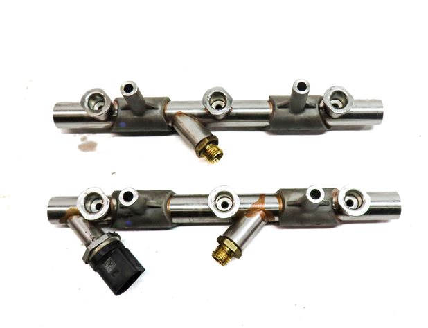 Thumbnail 1: 2017 AUDI Q7 (4M) 3.0L SUPER (CREC) ENGINE FUEL INJECTOR RAIL SET/ 2